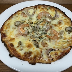 シーフードピザ