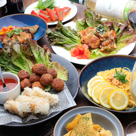 おススメ料理各種＆鶏もも肉のオーブン焼がメイン