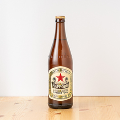 サッポロ 黒ラベル〈赤星〉中瓶