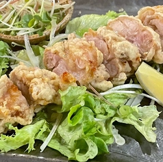 島唐揚げ　油淋鶏ソース添え