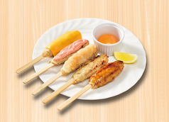 軟骨入りつくね盛合せ