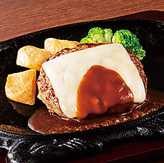 ダブルチーズハンバーグ