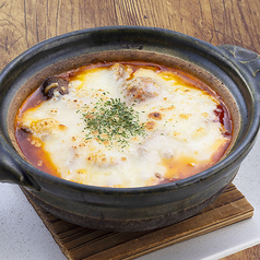 旬野菜とカチョカヴァロのオーブン焼き