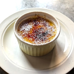 ブリュレ仕立てのチーズプリン