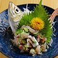 料理メニュー写真&nbsp;活アジのタタキ