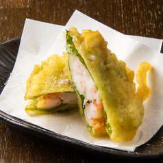 海老と大葉挟み揚げ