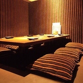 【完全個室】2名様からご利用いただける落ち着いた個室席が自慢。ご宴会はもちろん、接待や会食などの大事なシーンにも◎