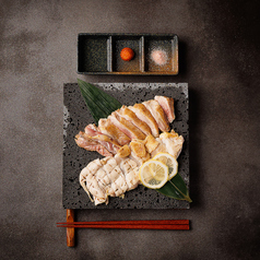 ももとむねの岩塩焼きセット