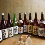 地酒や焼酎も多く取り揃えております！