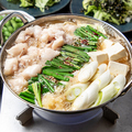 料理メニュー写真&nbsp;がブリチキン。のもつ鍋（塩/醤油）