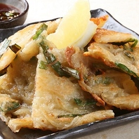 お酒のお供に最適！チヂミなど手作りの一品料理も充実◎