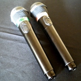 無線マイク・有線マイクレンタル可能。