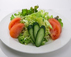 グリーンサラダ/冷やしトマト