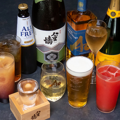 ◇ドリンクの種類も豊富にご用意しております