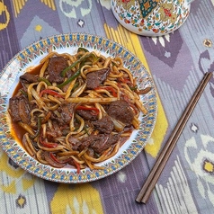 家庭風の和え麺