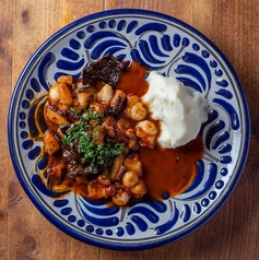 タコの唐辛子炒め