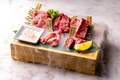料理メニュー写真&nbsp;厳選焼肉芯の5点盛リ