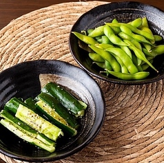 さっぱり塩枝豆&塩だれきゅうり