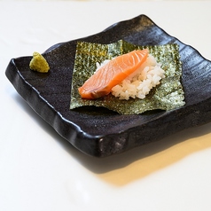 ひとくち手巻き サーモン