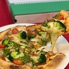 北上四匠豚ソーセージジェノベーゼピザ