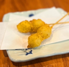 うずらの串揚げ(2本) 