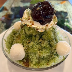 【夏季限定】宇治抹茶ミルク氷