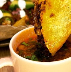 ビーフタコス＆チーズタコス