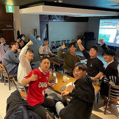 スポーツ観戦でのご予約やプロジェクターを使用してのゲーム大会にもぜひご利用ください♪