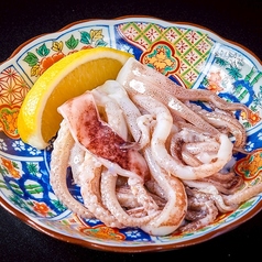 げそ塩鉄板焼き（お客様で焼いていただきます）