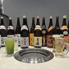 コースに飲み放題を付けることも★幅広いドリンク内容！