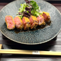 和牛の旨みと繊細な口どけを堪能