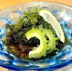 海ぶどうと沖縄もずく酢