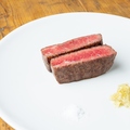 料理メニュー写真&nbsp;田原牛ランプ肉