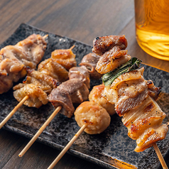 【迷ったらこれ一択 大将おすすめ】串焼き盛り合わせ(5本)