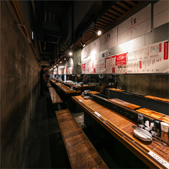 全席カウンター席！お一人様もお気軽にどうぞ♪