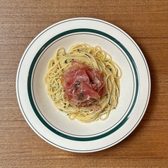 ハモンセラーノのペペロンチーノ