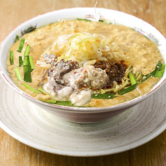 卵とじ牛テールラーメン