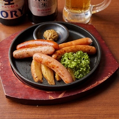 ソーセージ盛合わせ