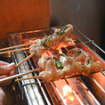 1本ずつ丁寧に焼き上げたもつ焼きが人気☆
