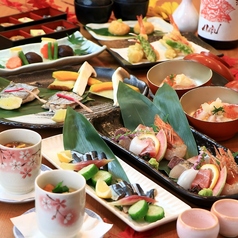 海鮮と日本酒 魚舟 梅田阪急グランドビル店のコース写真