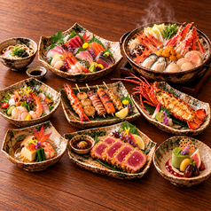 旨いマグロとレモンサワー 魚や弁慶のコース写真