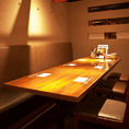 少人数の個室もご用意！4名様用個室からご用意いたしております。