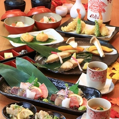 海鮮と日本酒 魚舟 梅田阪急グランドビル店のコース写真