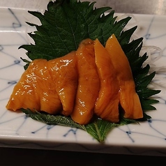 ホヤのお刺身