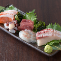 料理メニュー写真&nbsp;お刺身５種盛り