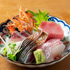 市場直送 鮮魚の盛り合わせ5種