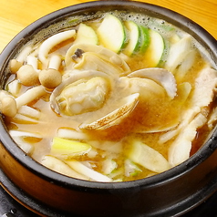 餃子スープ/テンジャン（韓国味噌）チゲ