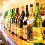 冷酒だけでも全国各地の約40種類と豊富にご用意しております！お気に入りの一杯が見つかるはず♪