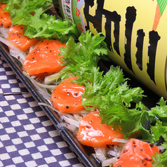 サーモンカルパッチョ