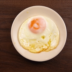 米粉バーガートッピング　目玉焼き
